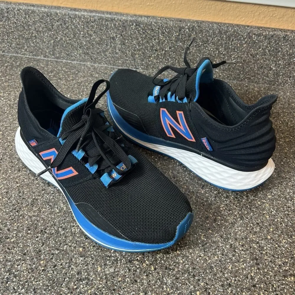 New Balance Fresh Foam Roav Men's Size 8 D Running Shoes Sneakers WROAVBS Black